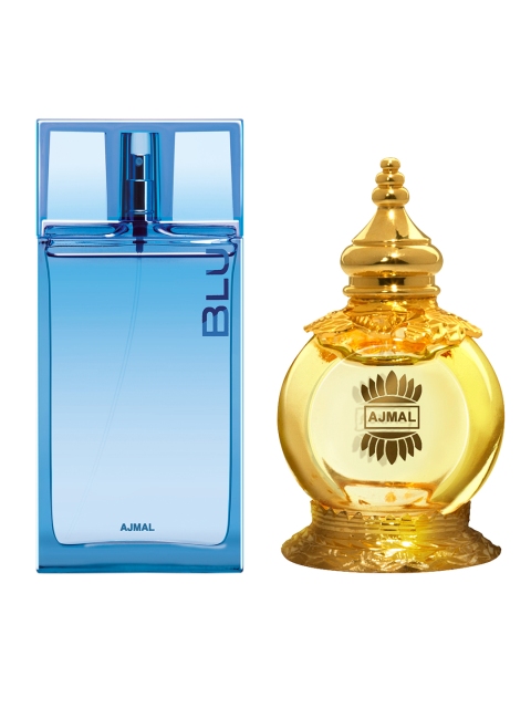 

Ajmal Men Set of EDP & Perfume, Blue