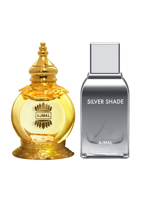 

Ajmal Men Set of EDP & Perfume, Silver