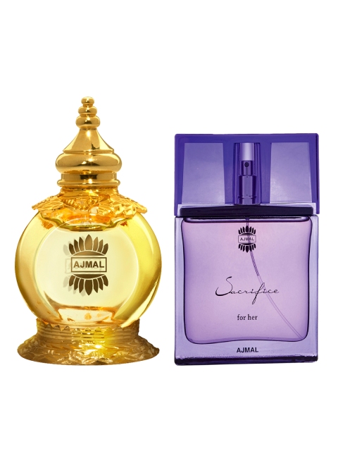 

Ajmal Women Set of EDP & Perfume, Purple