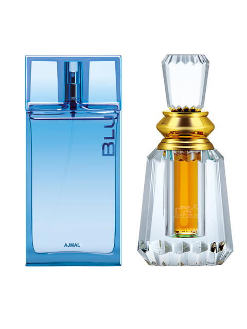 

Ajmal Men Set of EDP & Perfume, Gold