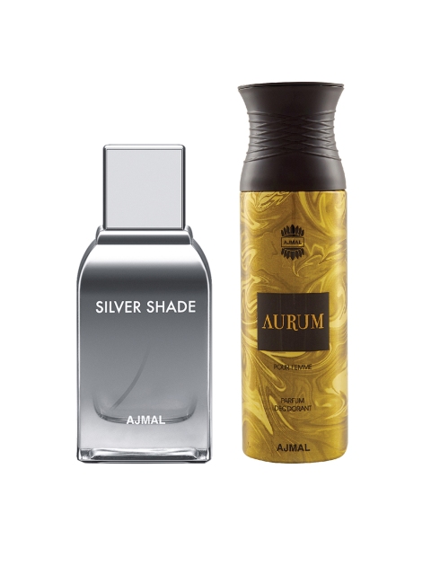 

Ajmal Set Of EDT & Deodorant, Silver
