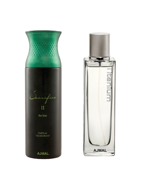 

Ajmal Set of Men EDP & Deodorant, Silver