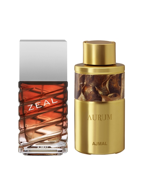 

Ajmal Set of Zeal EDP & Aurum Fruity Perfume, Maroon