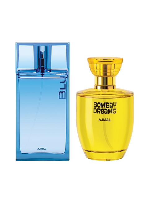 

Ajmal Women Set Of Blu EDP Citrus & Bombay Dreams EDP Floral, Blue
