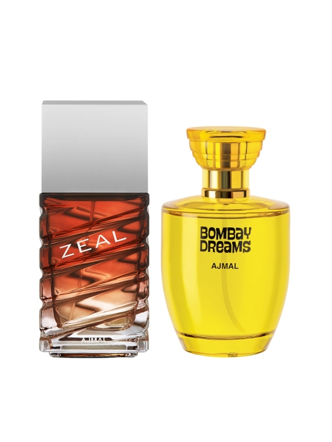 

Ajmal Set Of Zeal EDP Spicy & Bombay Dreams EDP Floral, Maroon