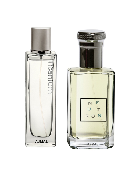 

Ajmal Men Set of 2 Neutron EDP & Titanium EDP 100ML each, Silver
