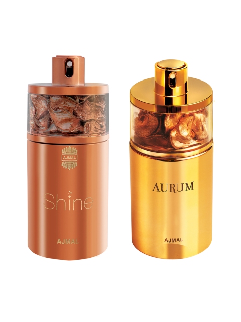 

Ajmal Set Of 2 Perfumes, Gold