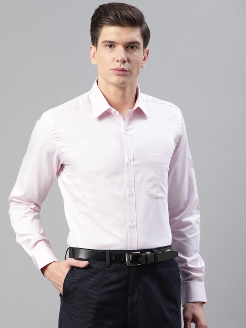 

Raymond Men Pink Contemporary Regular Fit Solid Formal Shirt