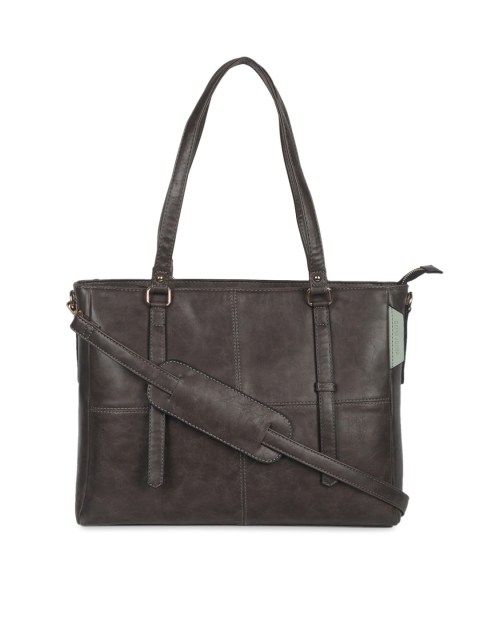 

David Jones Brown Solid Shoulder Bag