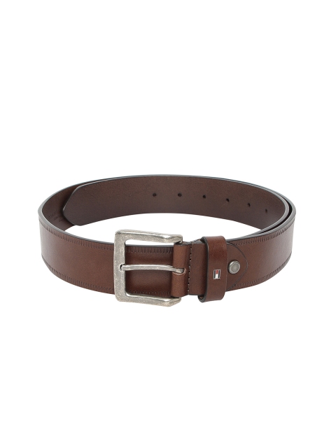 

Tommy Hilfiger Men Brown Leather Solid Belt