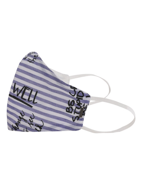 

Kazo Unisex Blue 3 Ply Printed Face Mask