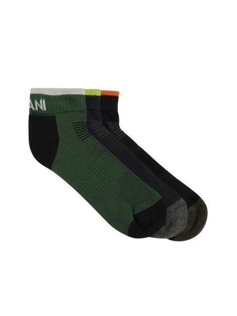 

Azani Men Pack of 3 Assorted Ankle Length Socks