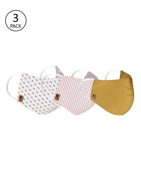 

Balista Unisex Pack of 3 Pcs Assorted Reusable 4-Ply Protective Outdoor Masks