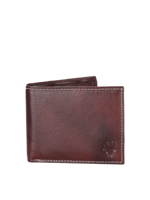 

WildHorn Unisex Brown Genuine Leather Wallet
