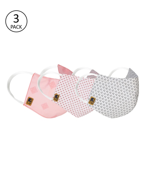 

Balista Unisex Pack Of 3 4-Ply Reusable Cloth Masks, Assorted