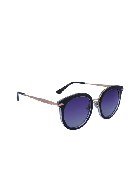 

MARC LOUIS Women Oval Polarised and UV Protected Sunglasses 71171XO6805 C01, Blue