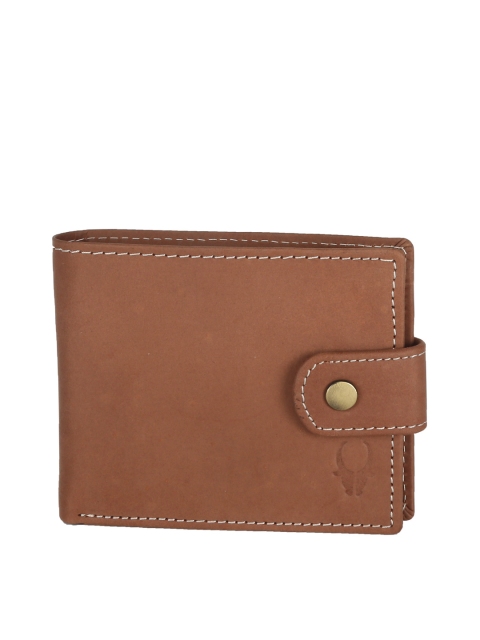 

WildHorn Men Brown Genuine Leather Wallet