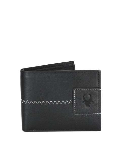 

WildHorn Men Black Genuine Leather Wallet