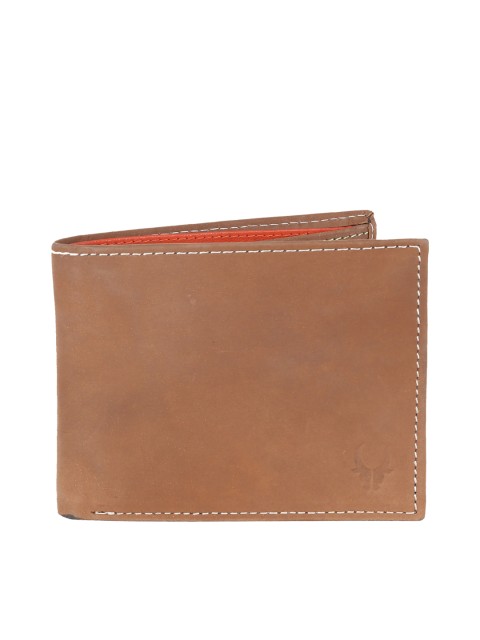 

WildHorn Men Brown Genuine Leather Wallet