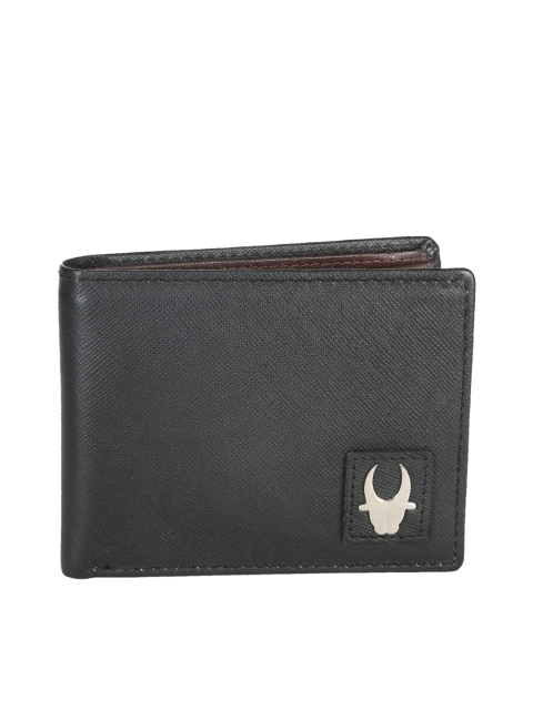 

WildHorn Men Black Genuine Leather Wallet