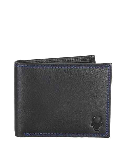 

WildHorn Men Black Genuine Leather Wallet