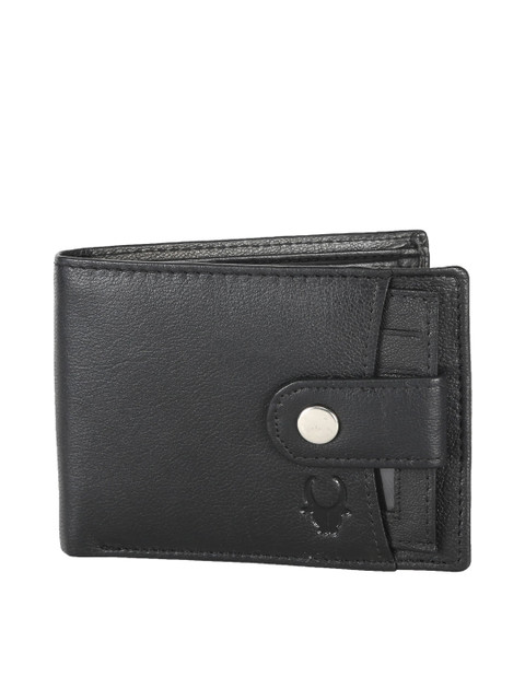 

WildHorn Men Black Genuine Leather Wallet