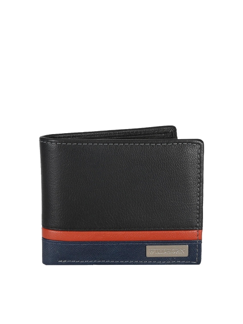 

WildHorn Unisex Black Genuine Leather Wallet