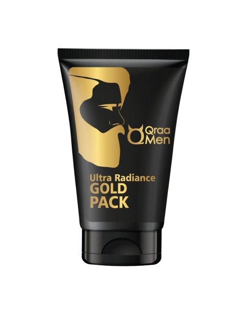 

Qraa Men Ultra Radiance Gold Pack With 24k Gold Leaves 120 g