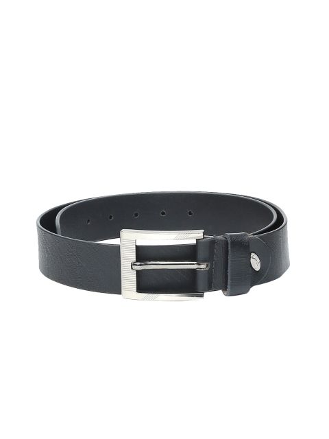 

WildHorn Men Black Genuine Leather Belt