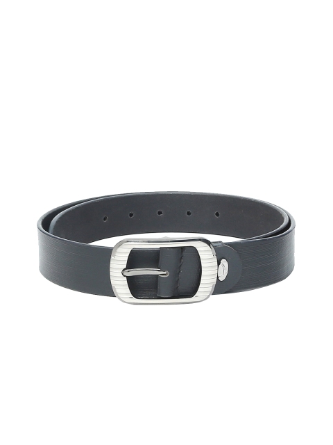 

WildHorn Men Black Genuine Leather Belt