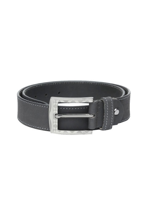 

WildHorn Men Black Genuine Leather Belt