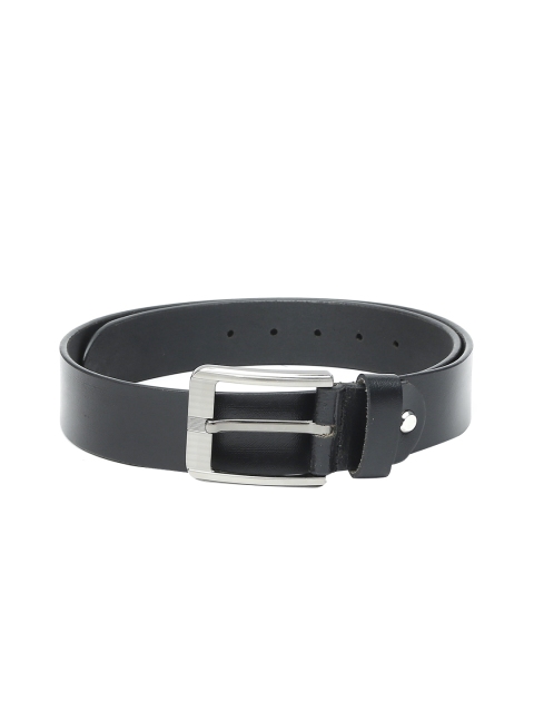 

WildHorn Men Black Genuine Leather Belt
