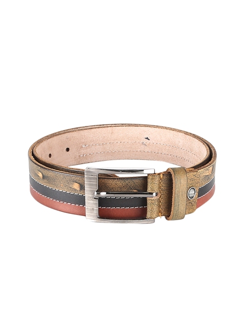 

WildHorn Men Brown Leather Belt