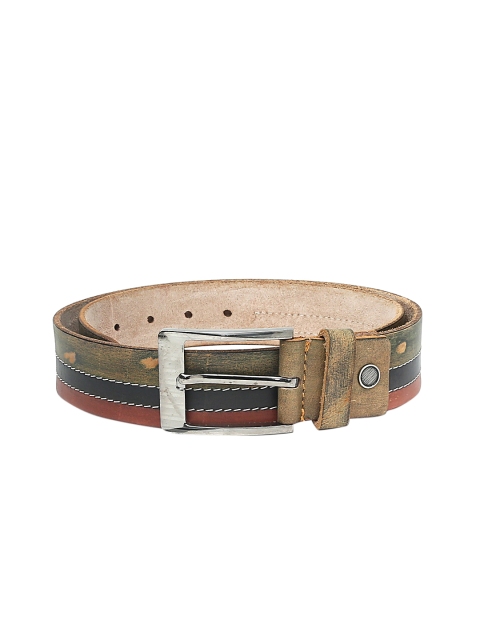 

WildHorn Men Brown Leather Belt