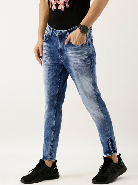 

Being Human Men Blue Skinny Fit Mid-Rise Clean Look Stretchable Jeans