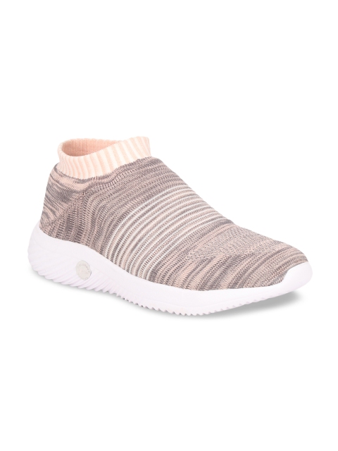 

Columbus Women Pink Mesh Mid-Top Walking Shoes