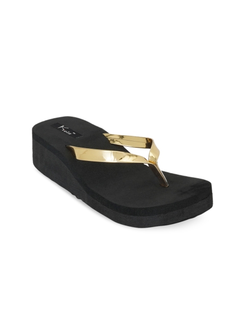 

Kielz Women Gold-Toned Solid Comfort Heels