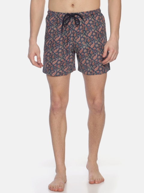 

Bene Kleed Men Blue & Red Anti-Bacterial Printed Boxers BOMBS03SC05L34-4029