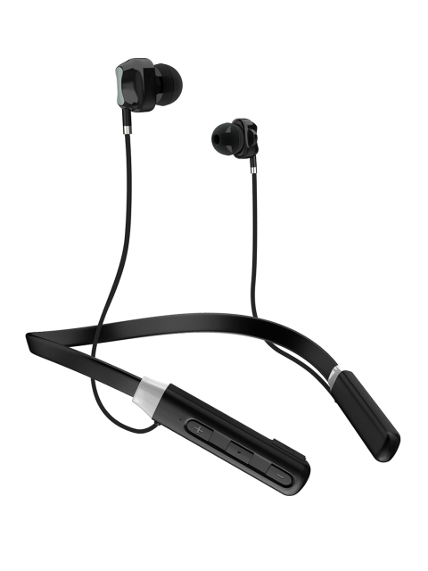 

TAGG Unisex Black Solid Impulse Wireless NeckBand Headphones