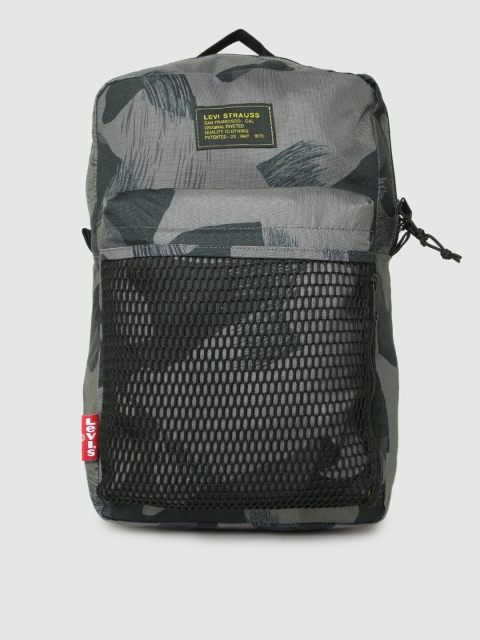 

Levis Men Grey Graphic Backpack