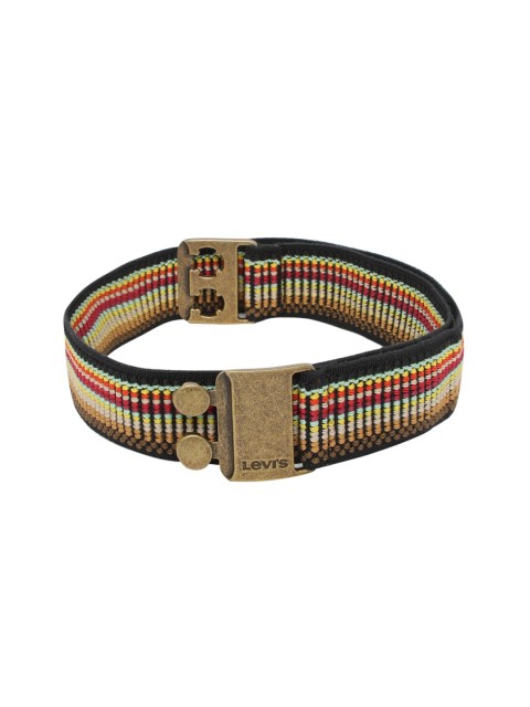 

Levis Men Multicoloured Textured Belt, Multi