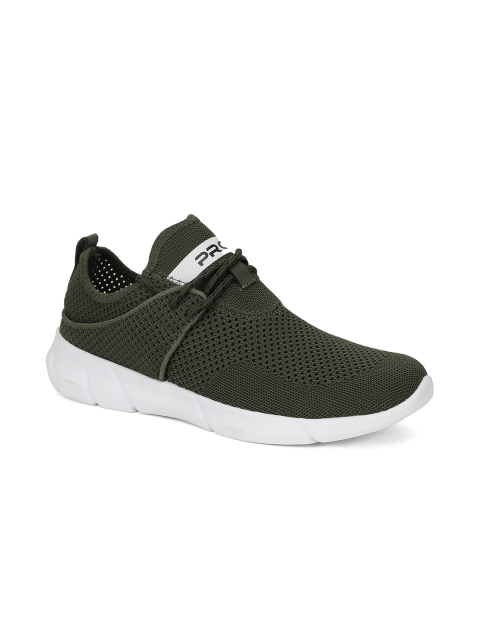 

Khadims Men Olive Green Sneakers