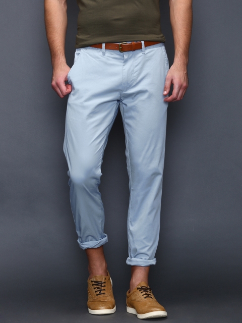 

SELECTED Blue Slim Fit Casual Trousers