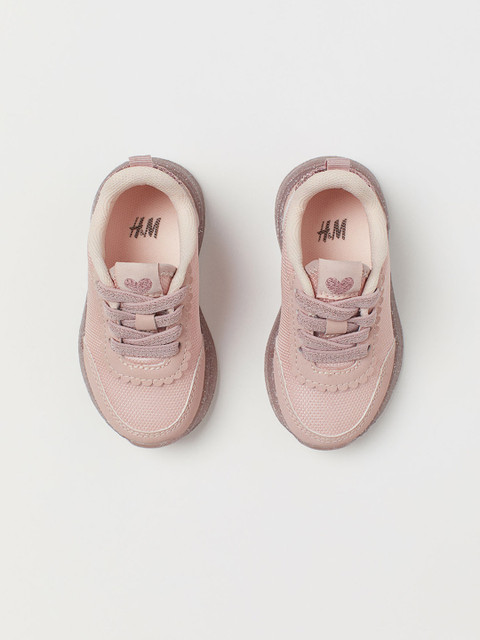 

H&M Girls Pink Shimmering Trainers