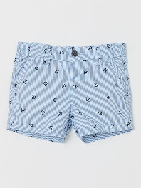 

H&M Boys Blue Cotton Chino Shorts