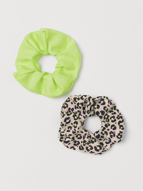 

H&M Girls Lime Green & Pink 2-Pack Scrunchies