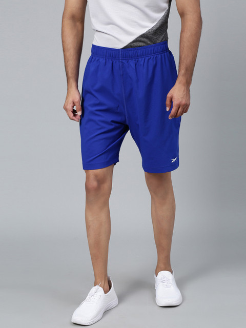 

Reebok Men Blue Workout Ready Woven Training Shorts