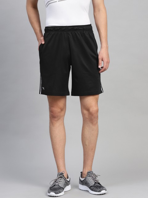 

Reebok Men Black Tricot Solid Training Shorts