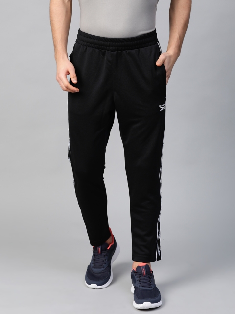 

Reebok Classic Men Black F Vector Tape Solid Track Pants