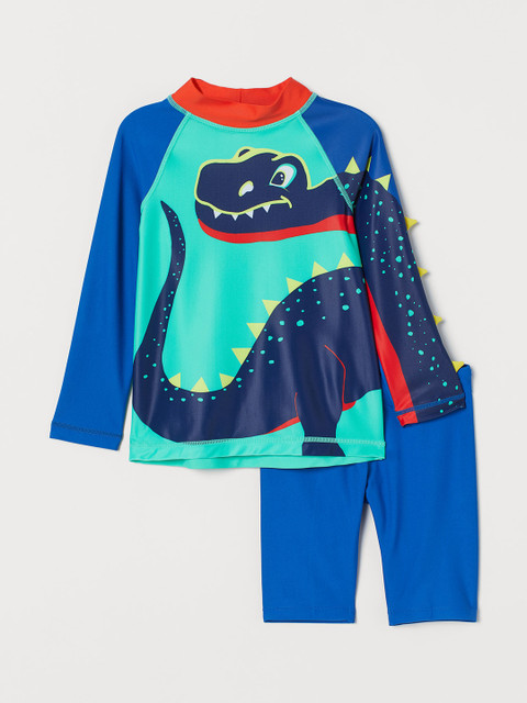 

H&M Boys Blue Swim Set With UPF 50